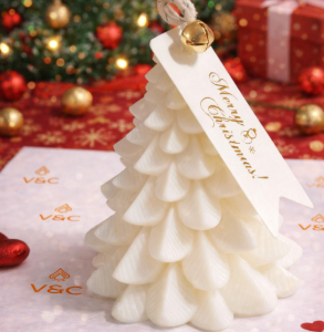 Vela Mini pino navideño
